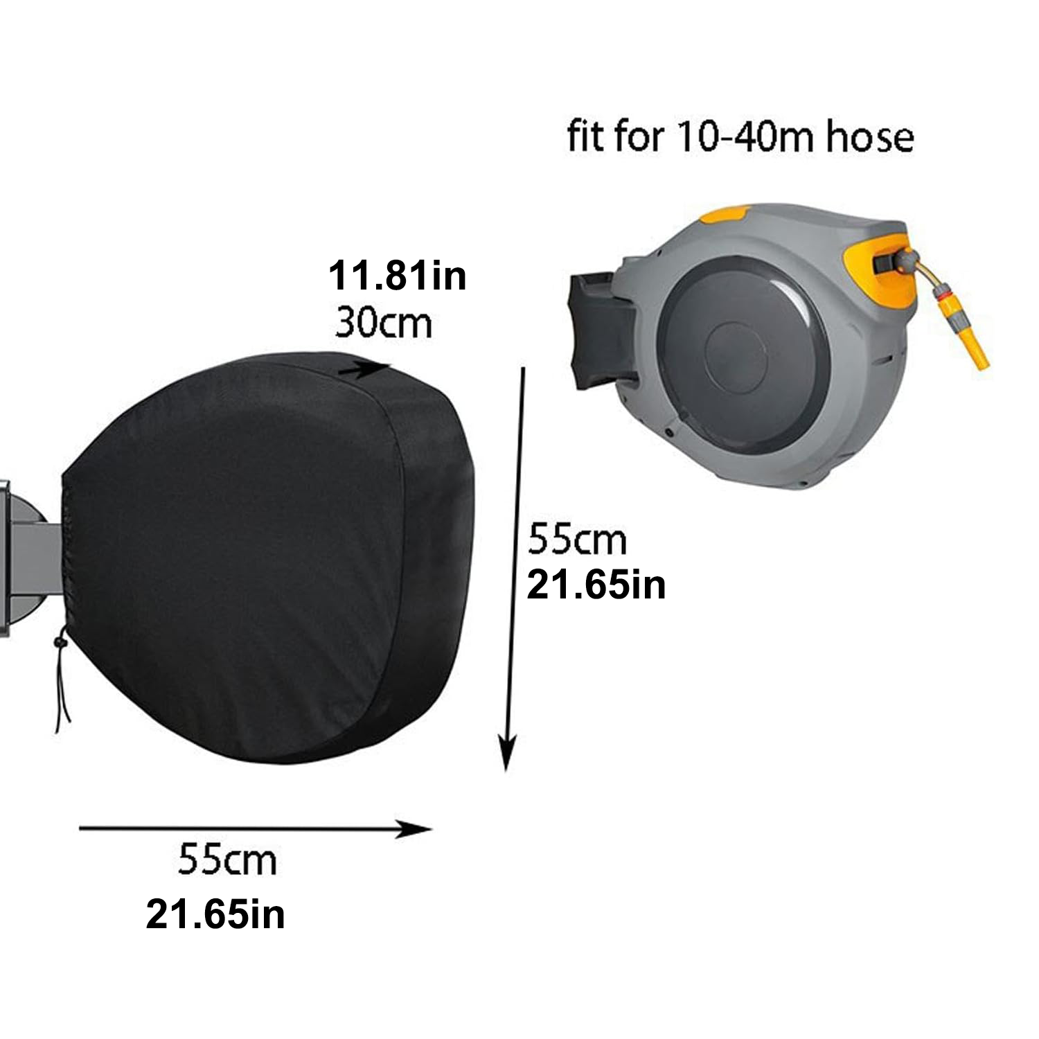 Garden Wall Mounted Hose Stora - огляд і ціна Reel Cover