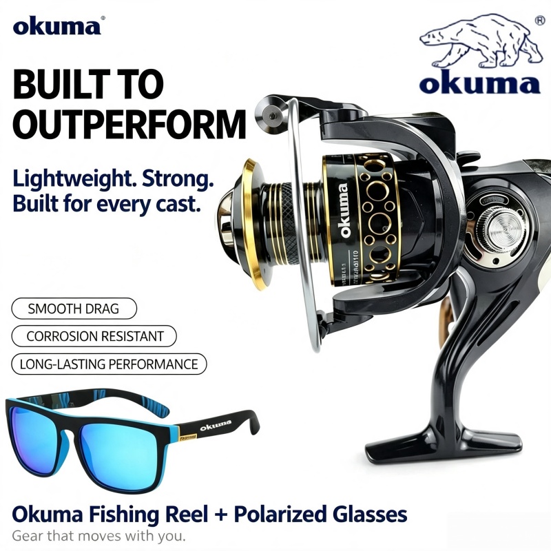 OKUMA-Spinning Reel, MetalUltr - огляд і ціна Ice Fishing Reel