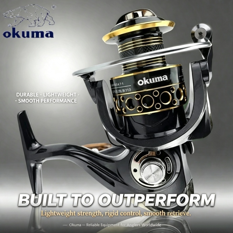 OKUMA-Spinning Reel, MetalUltr - огляд і ціна Ice Fishing Reel